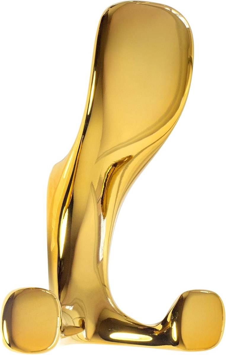 C-G Wall hook gold shiny metal - ShopVlot