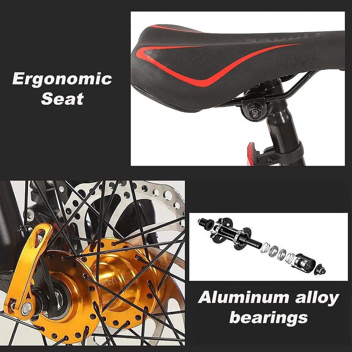 Men's Mountain Bike/Bikes with 26'' Wheels 21/24/27/30 Speeds Thickened Carbon Steel Frame with Mechanical Double Disc - ShopVlot