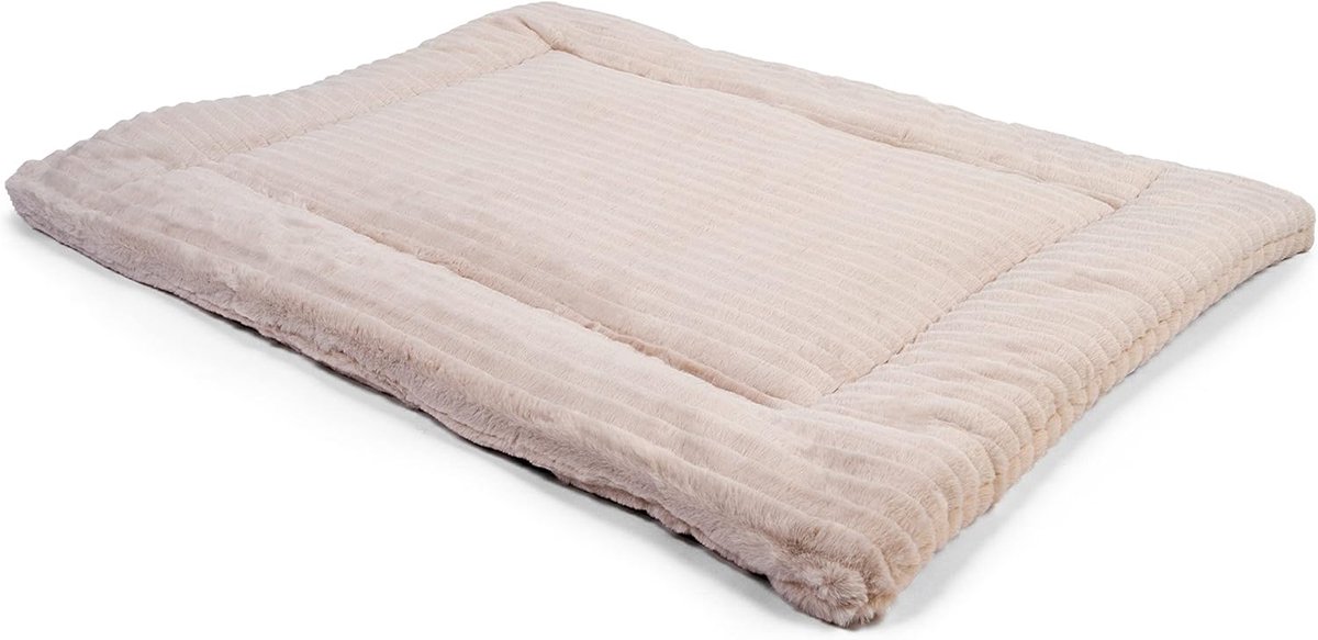 TrendPet Harmony Warming 4 cm Padded Dog Blanket, Cat Blanket, Sleeping Blanket for Dogs and Cats (Cream, 60 x 45 cm) - ShopVlot