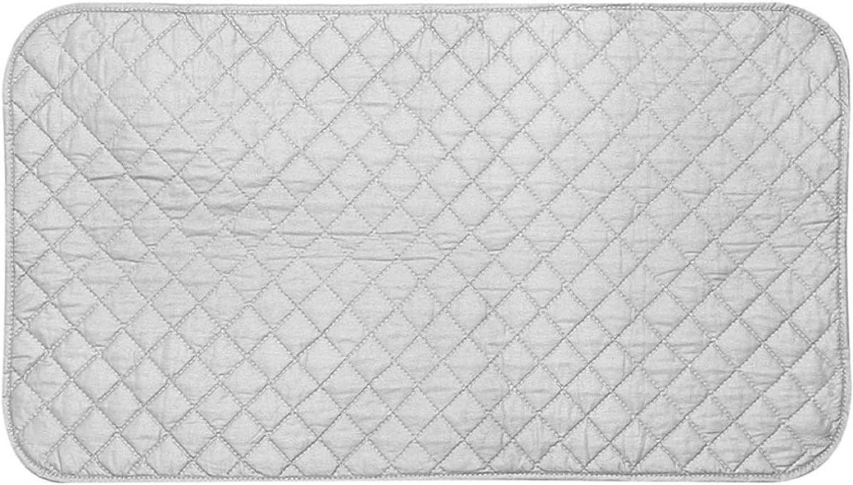 Strijkijzer Pad - Strijkmat Strijkdeken - Snel Strijken - Met Magneet - 48x85cm - Zilver