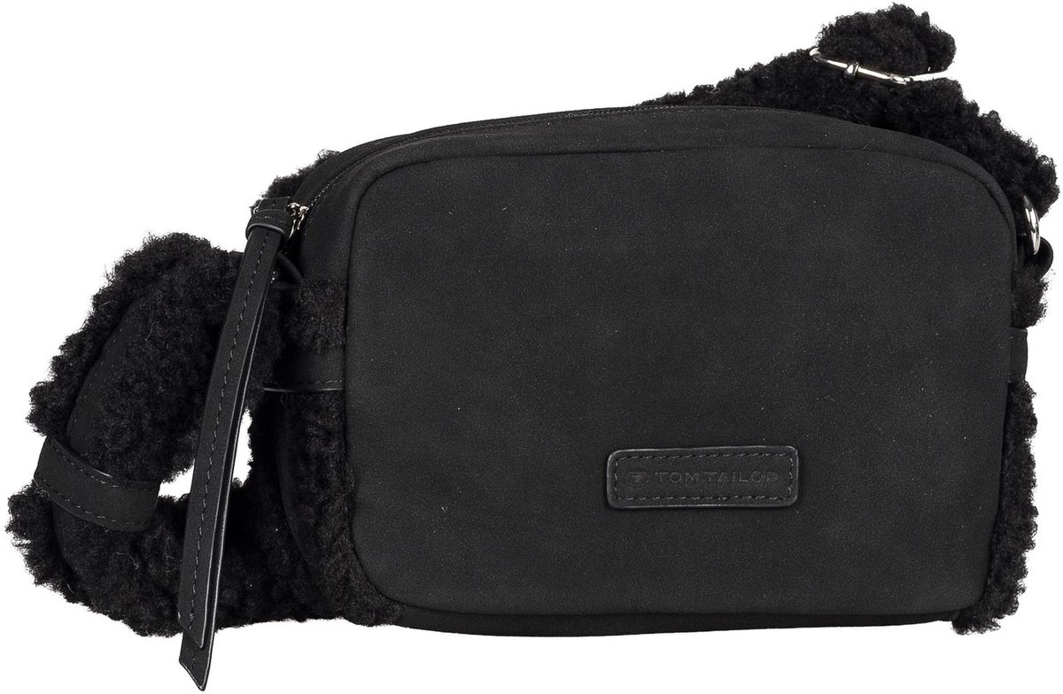 TOM TAILOR schoudertas Neela Camera Bag Black zwart