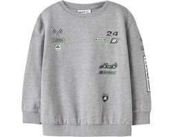 NAME IT - NMMNILIUS LS NREG SWE BRU PB - Jongens - Sweaters