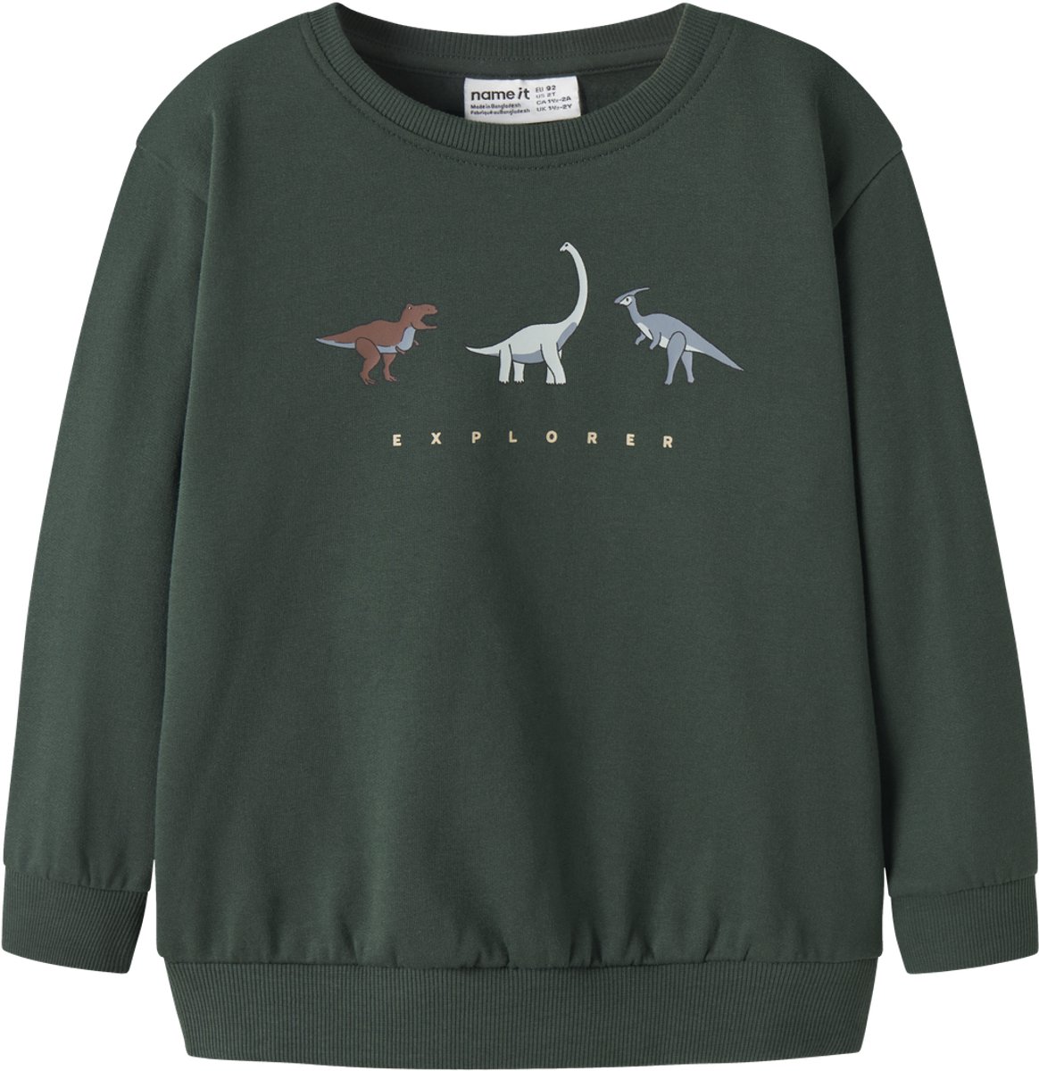 NAME IT - NMMNILIUS LS NREG SWE BRU PB - Jongens - Sweaters