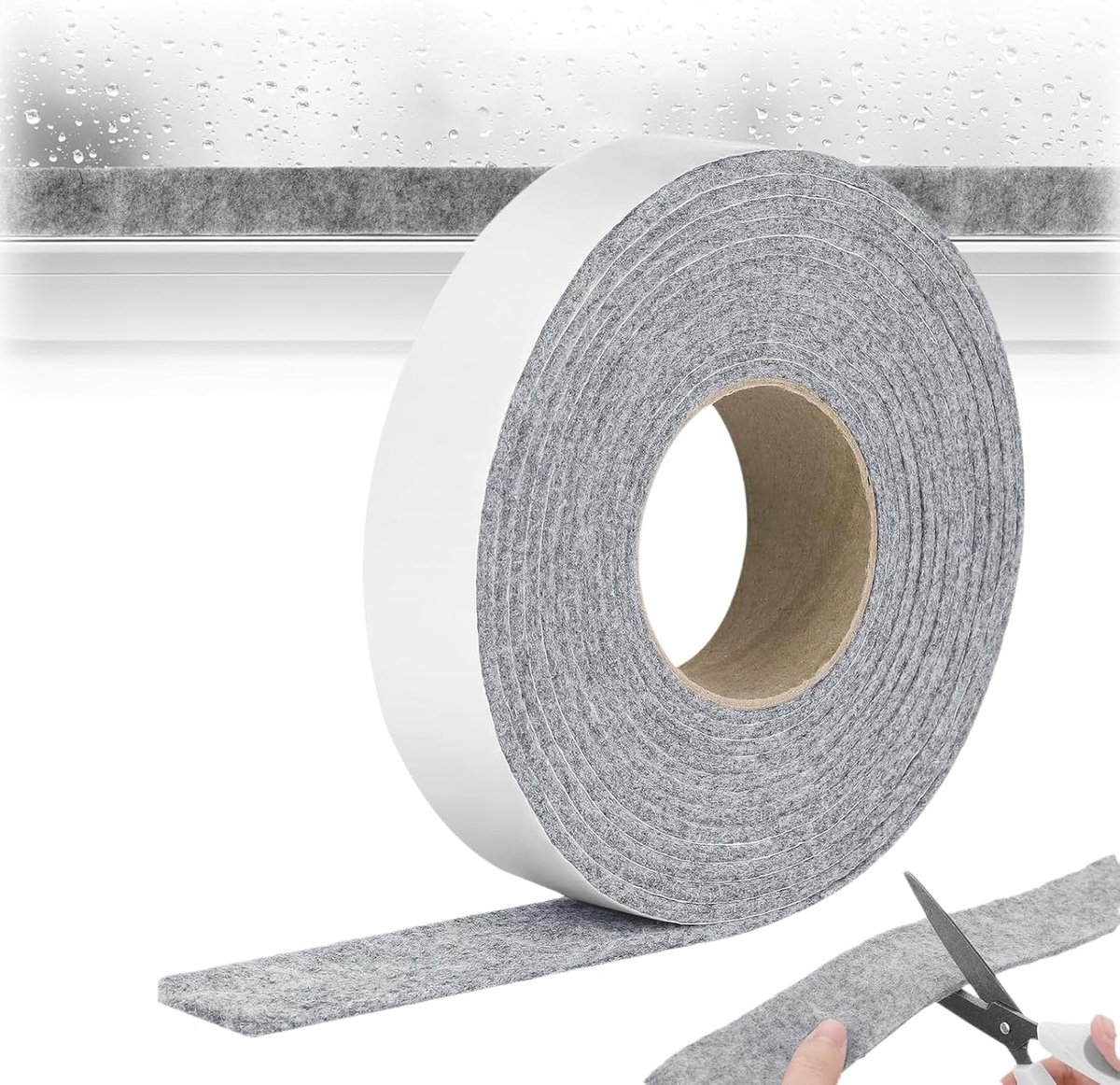 Self-adhesive window seal made of non-woven fabric, waterproof and absorbent sealing tape for condensation on glass - ShopVlot