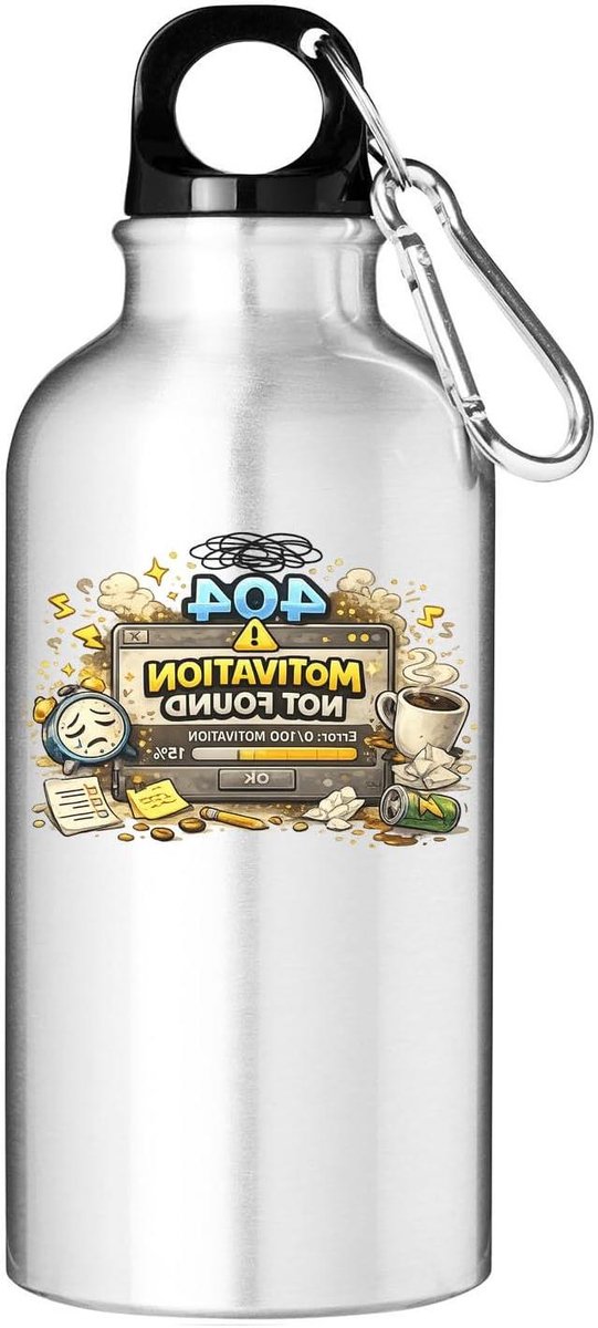 Waterfles - Drinkfles Outdoor - Hydratatie Tijdens Wandelen - Lichtgewicht Aluminium - 500 ml - Zilver