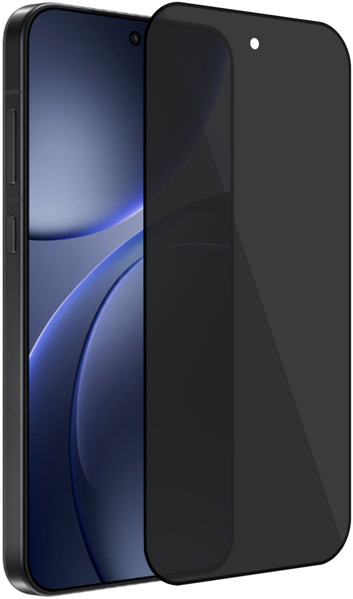 Privacy Screenprotector geschikt voor OPPO Find X9 5G - Anti Inkijk - Gehard Glas geschikt voor OPPO Find X9 5G