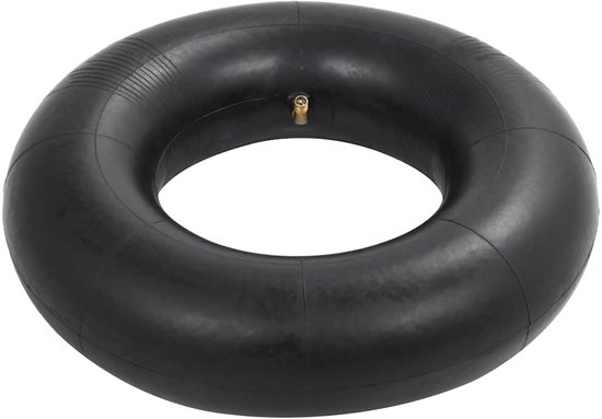 The Living Store Binnenbanden - 13x5.00-6 - Duurzaam - slijtvast rubber - Gebogen TR87 ventiel - 30 cm buitendiameter - 15 cm binnendiameter van The Living Store — afbeelding 2