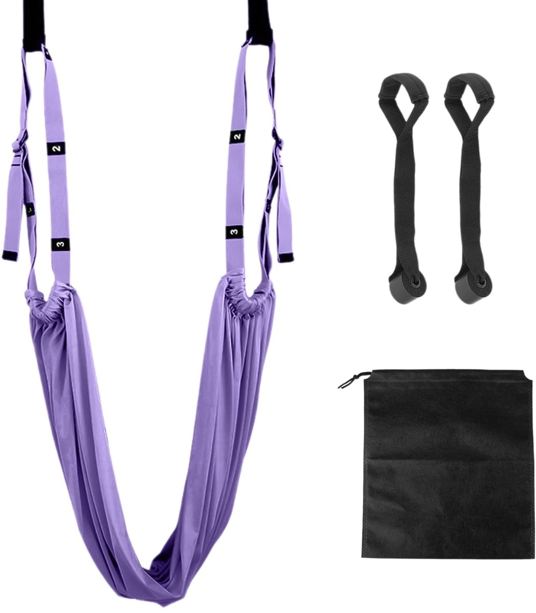 Solidchoice - Yoga Band Set met Deurbuckle en Opbergtas