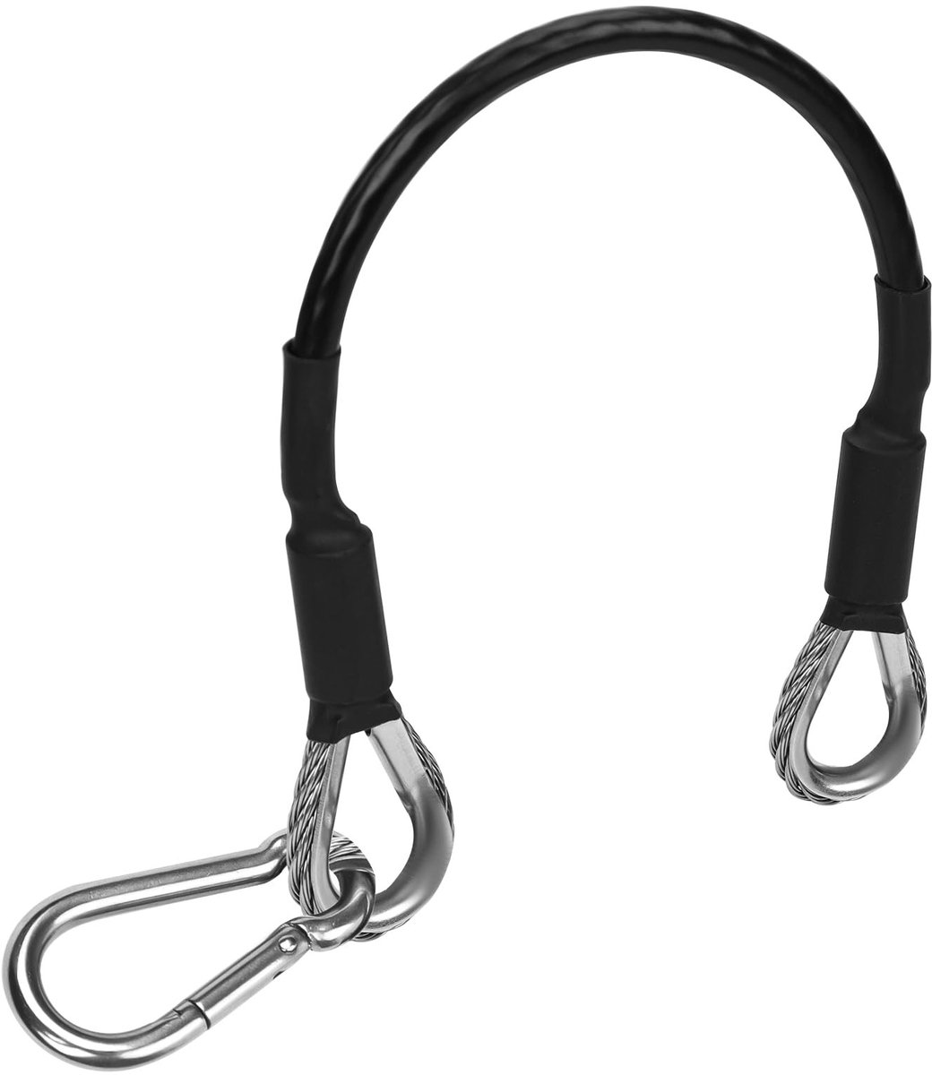 Solidchoice - Gym-Verlengkabel met Karabijnhaak voor Thuisgym, 25,4 cm