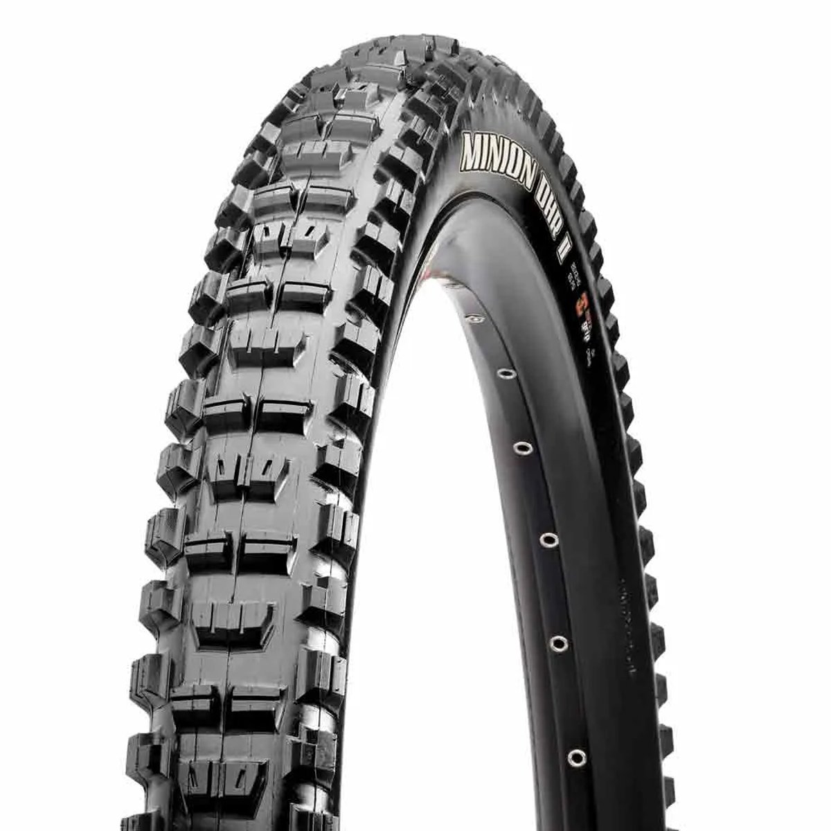 Maxxis Minion Dhr Ii 2x120 Tpi Maxxterra Dd Tubeless 27.5´´ X 2.60 Mtb-band Zilver 27.5´´ x 2.60