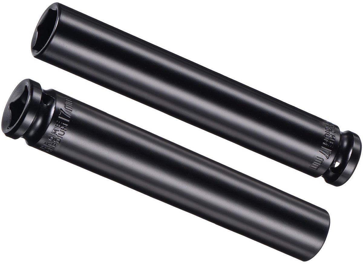 Solidchoice - 1/2" Aandrijving Diepe Impact Socket 17mm - Set van 2