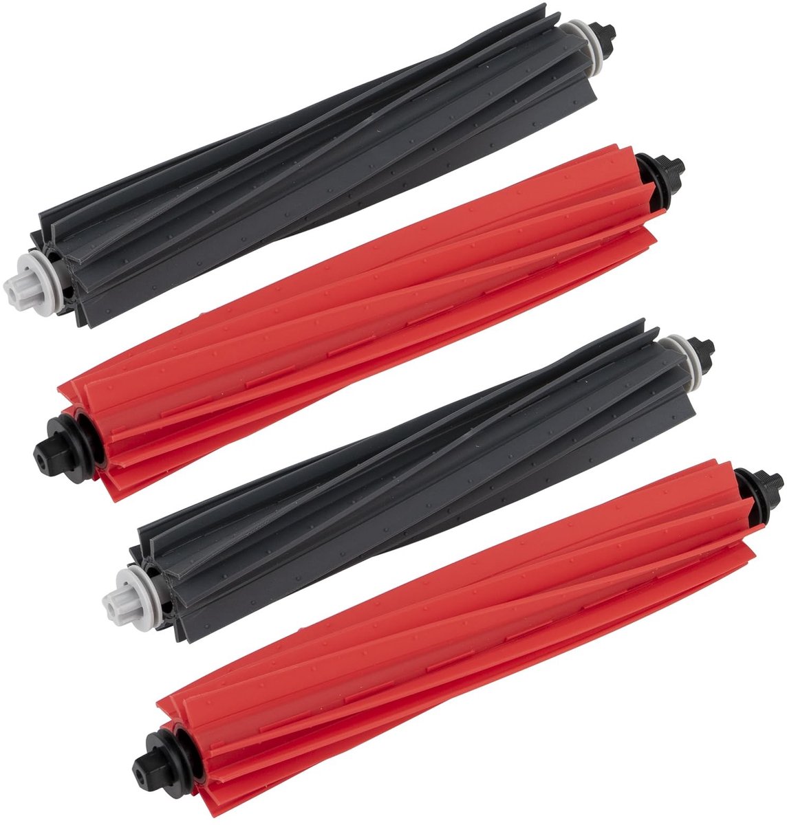 Solidchoice - Set van 4 Vervangende Rollerborstels voor Stofzuiger