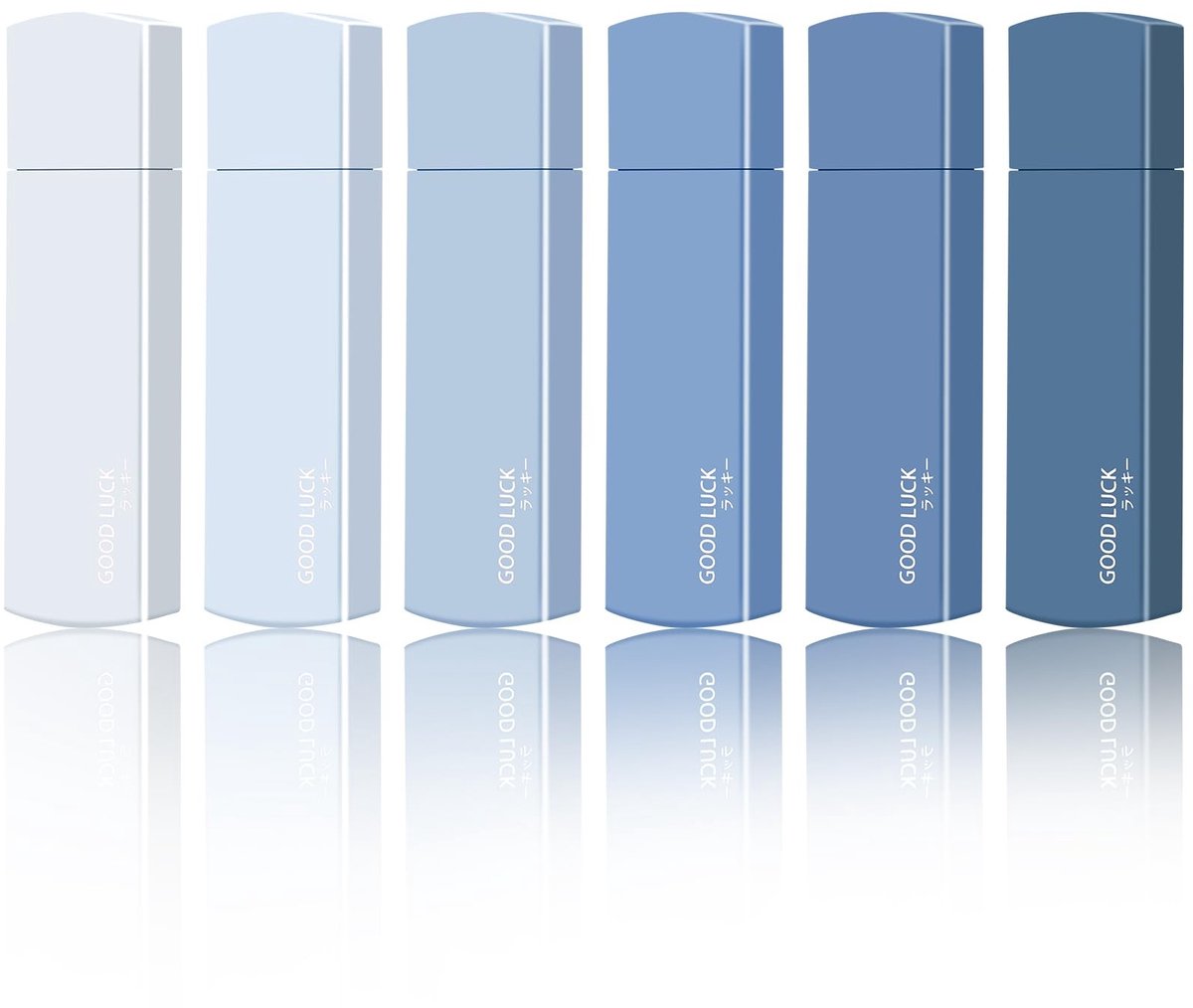 Solidchoice - Set van 6 Mini Correctietapes in Gradient Kleuren