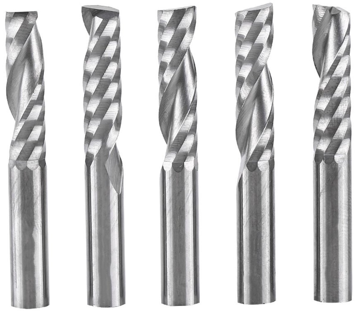 Solidchoice - Freesbits 6 mm - CNC-router frezen - Hout en metaalbewerking - Wolfraamcarbide - Precisie en duurzaamheid - Geschikt voor diverse materia...
