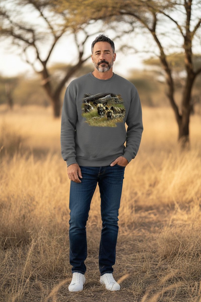 Wilde Hond Wild Dogs Family The Coloured House Sweater S