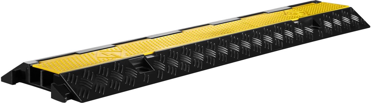 Kabelbrug voor 2 kabels met 13 ton draagvermogen - Duurzame kabelbeschermers voor buitengebruik