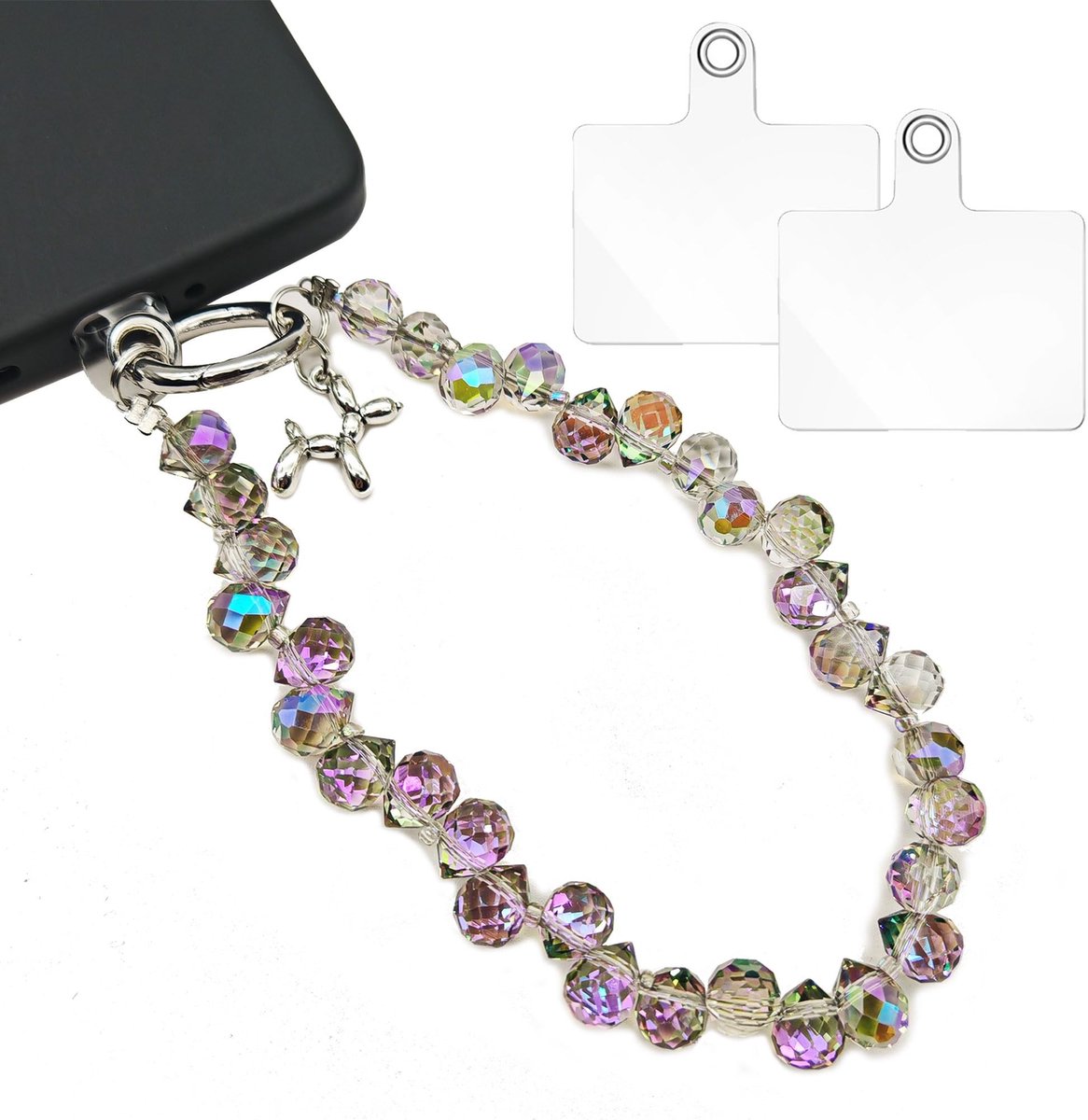 Solidchoice - Phone Chain met Kralen voor Mobiele Telefoon