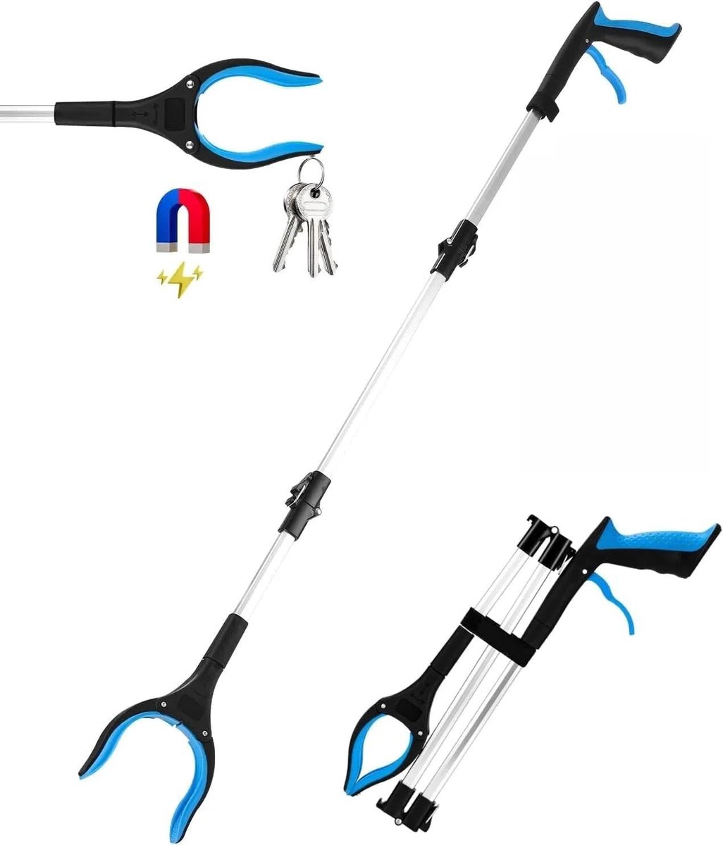 Solidchoice - Vouwbare Telescopische Pincet voor Afvalverzameling