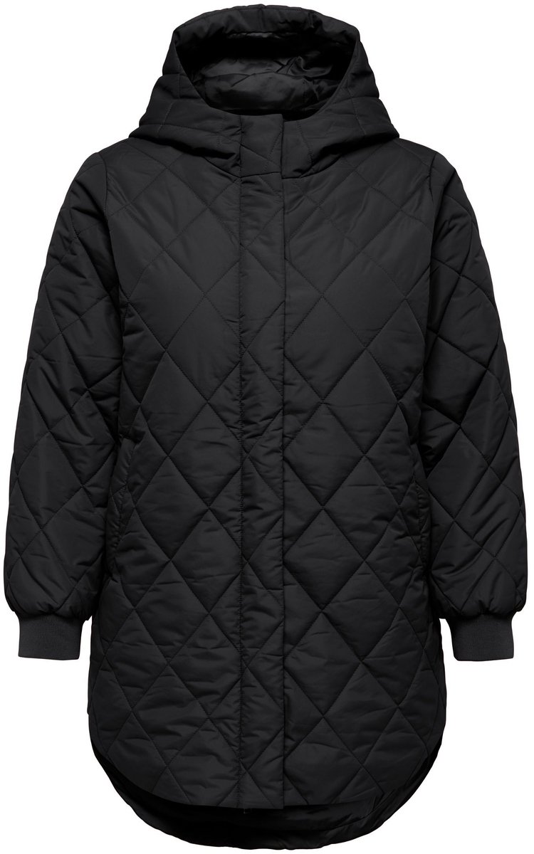 ONLY CARMAKOMA - CARJULIET QUILTD HOOD ZIP COAT OTW NOOS Dames Jas