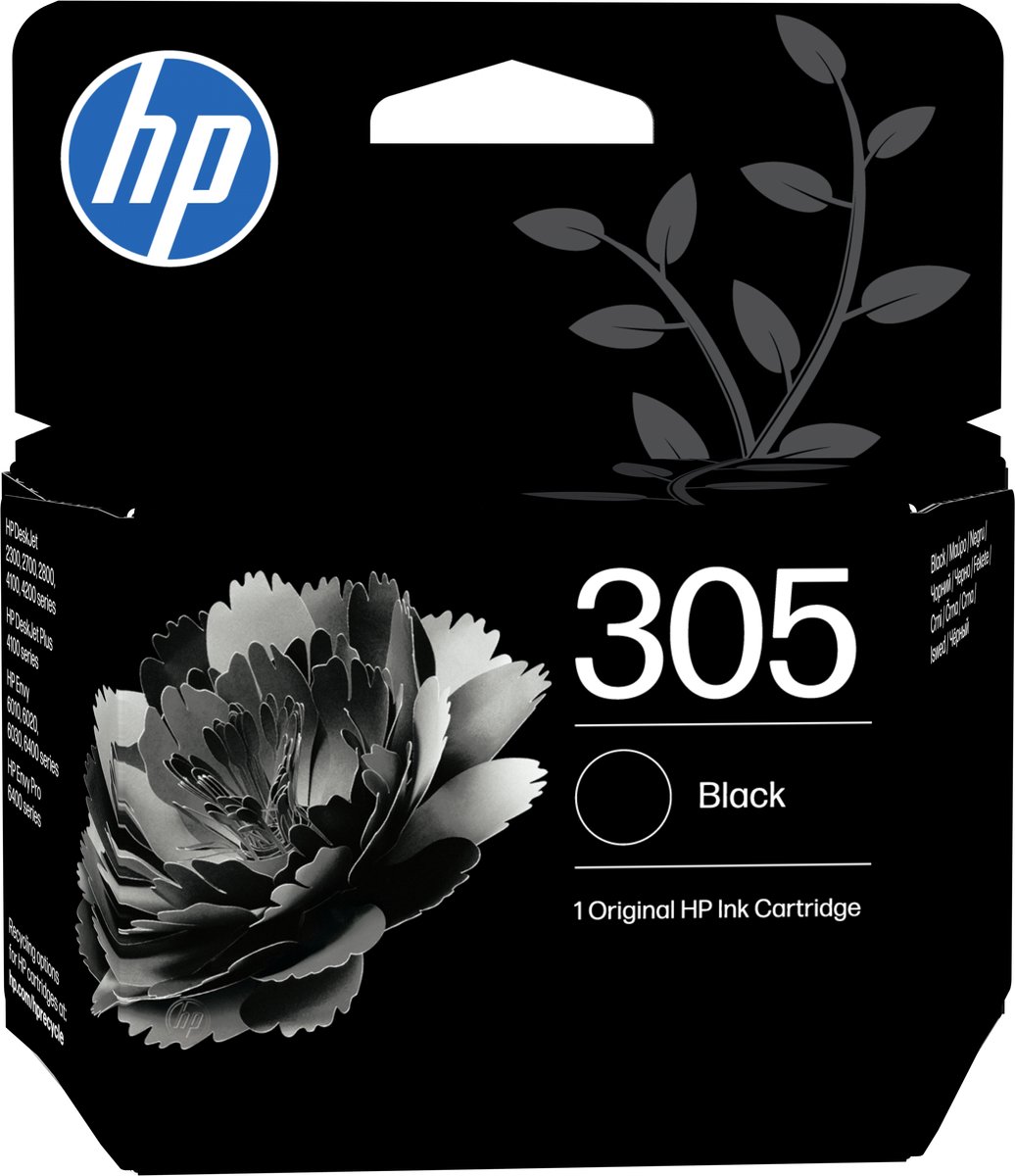 HP 305 - Inktcartridge - Origineel - Standaard capaciteit - Zwart