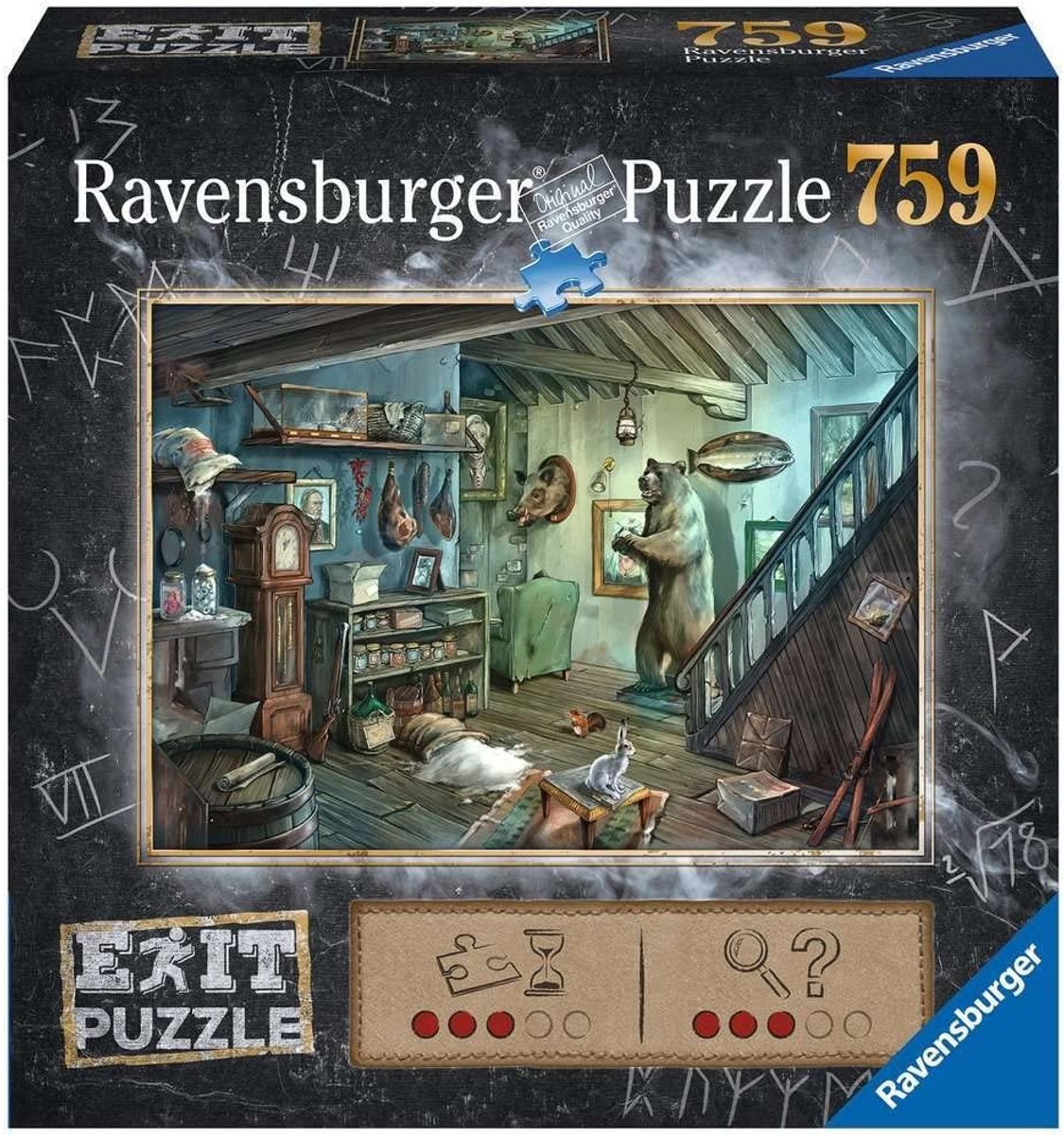 Solidchoice - EXIT Puzzle Mysterie Spel met 759 Onderdelen