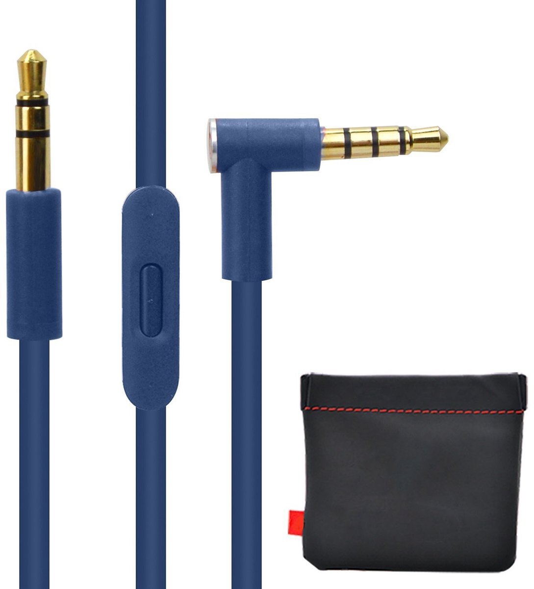 Solidchoice - Vervangende Audiokabel met Inline Microfoon voor Hoofdtelefoons