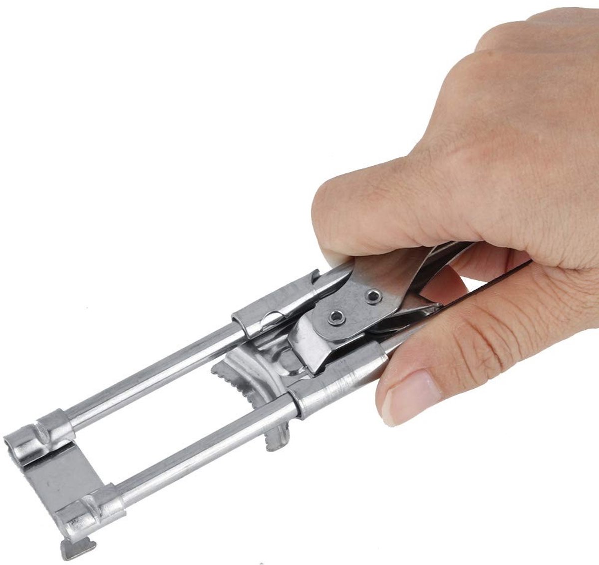 Solidchoice - RVS Handmatige Flesopener met Verstelbare Dekselverwijderaar
