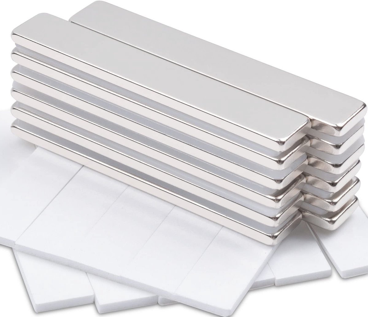 Solidchoice - Set van 12 Sterke Neodymium Magneten met Zelfklevende Achterkant