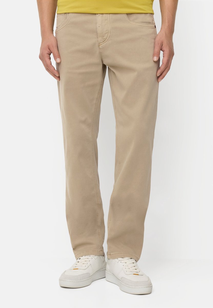 camel active fleXXXactive©broek Regular Fit - Maat menswear-34/30 - Beige