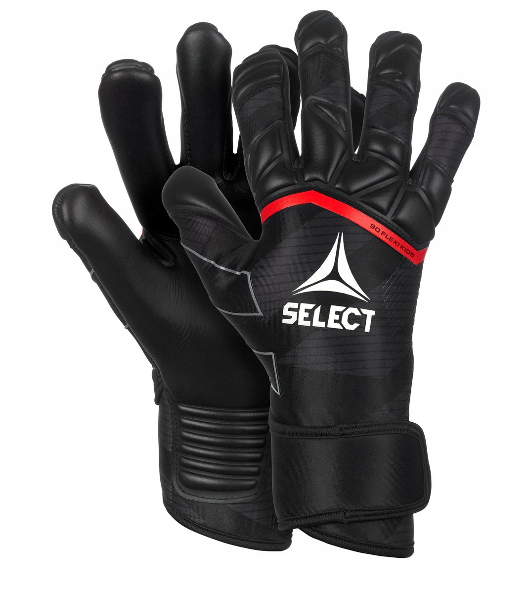 Select 90 Flexi V24 Keepershandschoenen Kinderen - Zwart / Rood | Maat: 6