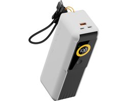 Xtorm NextGen 140W Powerbank 27.000 mAh - 2 x USB-C / 1 x USB-A - GRS Materiaal - Airport Proof - Wit