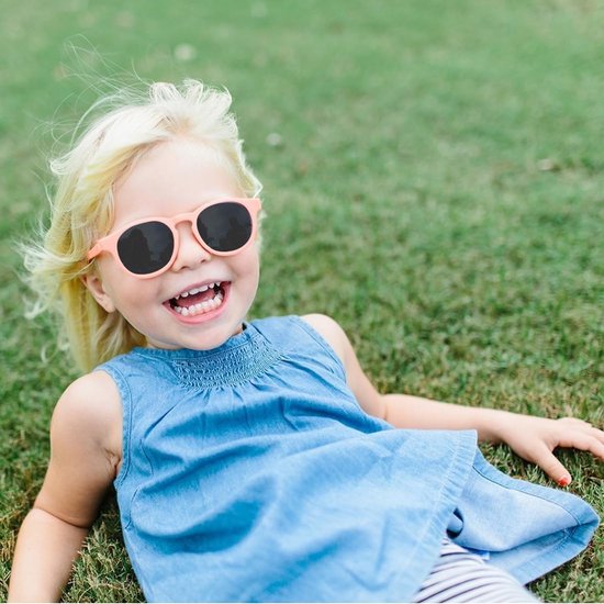 Baby Zonnebril - Peuter Bril - Buiten Spelen - Verstelbare Band - 0-3 Jaar - Roze — afbeelding 2