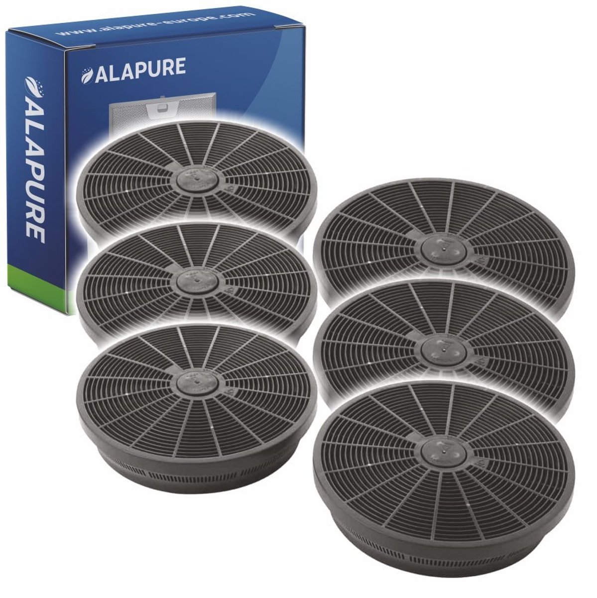 3x Koolstoffilter voor Airlux CR310