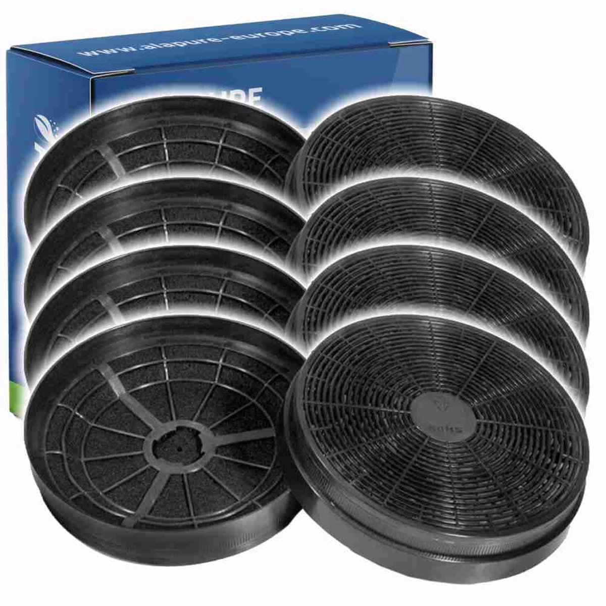 4x Koolstoffilter voor Baumatic ST1