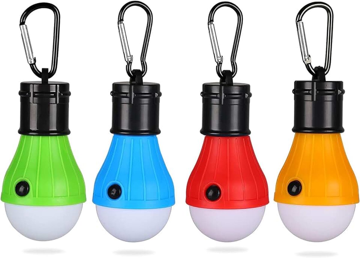 4 stuks campinglamp, solarlamp voor buiten, zonnelamp, campinglamp, campinglamp, noodlamp voor camping