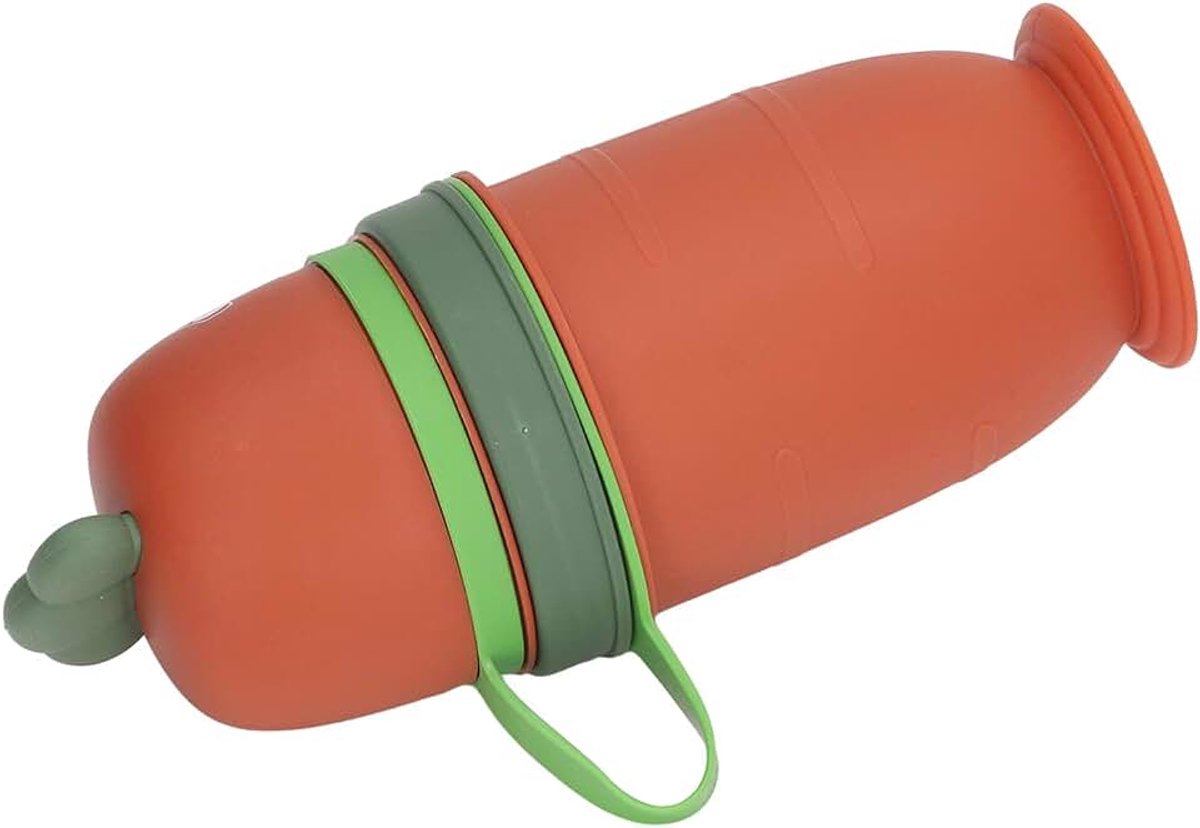Kinderpotje, Plastraining Noodurinoir Toilet voor Autoreizen Kamperen (Rood)