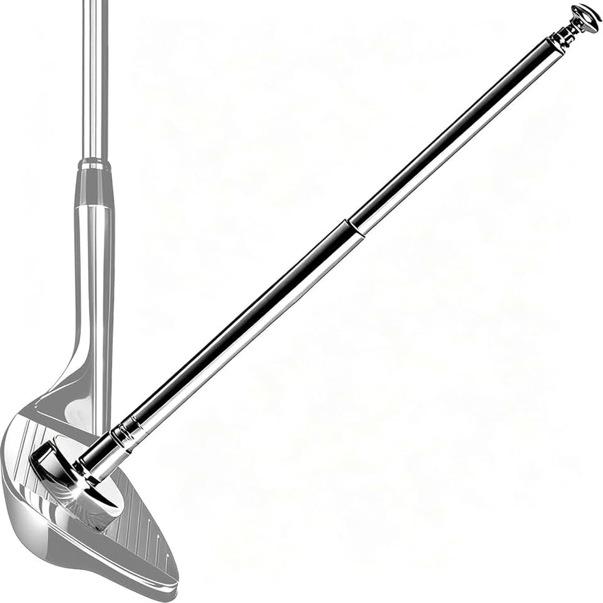 7 lengteaanpassingen - golfuitlijning stokcorrector lighoek gereedschap, golfswing trainingshulpmiddelen richtstok - golfclub gezicht richten, visualiseren en uitlijnen van uw