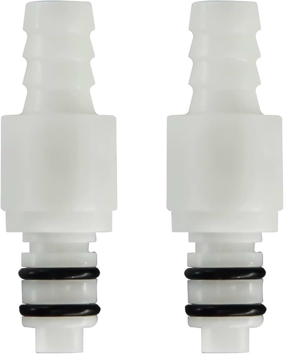 2 STKS 1/4 "3/8 "5/16 "Plastic Quick Connect Slangkoppelingen, Mannelijke Quick Connect Fittings (3/8"man*2)