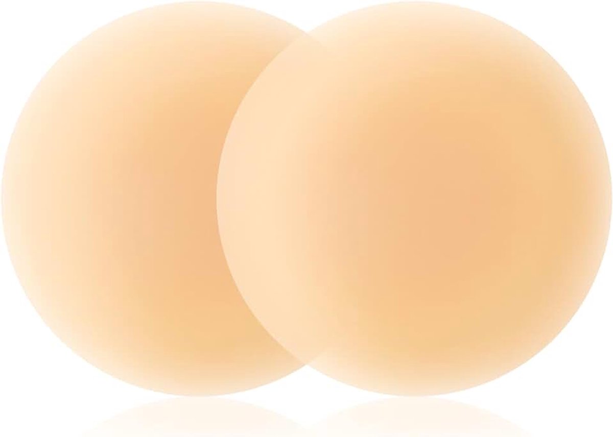1 paar tepelpads, onzichtbare beha, herbruikbaar, siliconen, huidvriendelijk, zelfklevende beha voor feest, bruiloft, badpak