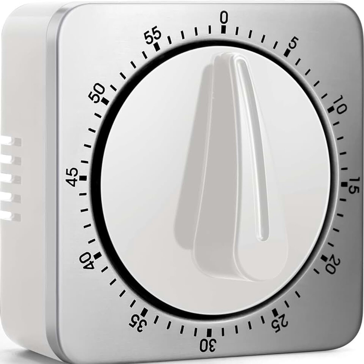 Keukentimer, accessoires voor tijdwaarneming om te koken (wit)