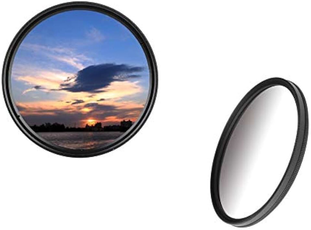 55mm Professional Gradiënt Filter Grijs Kleurfilter Graduated 55mm dHD DIGITAL