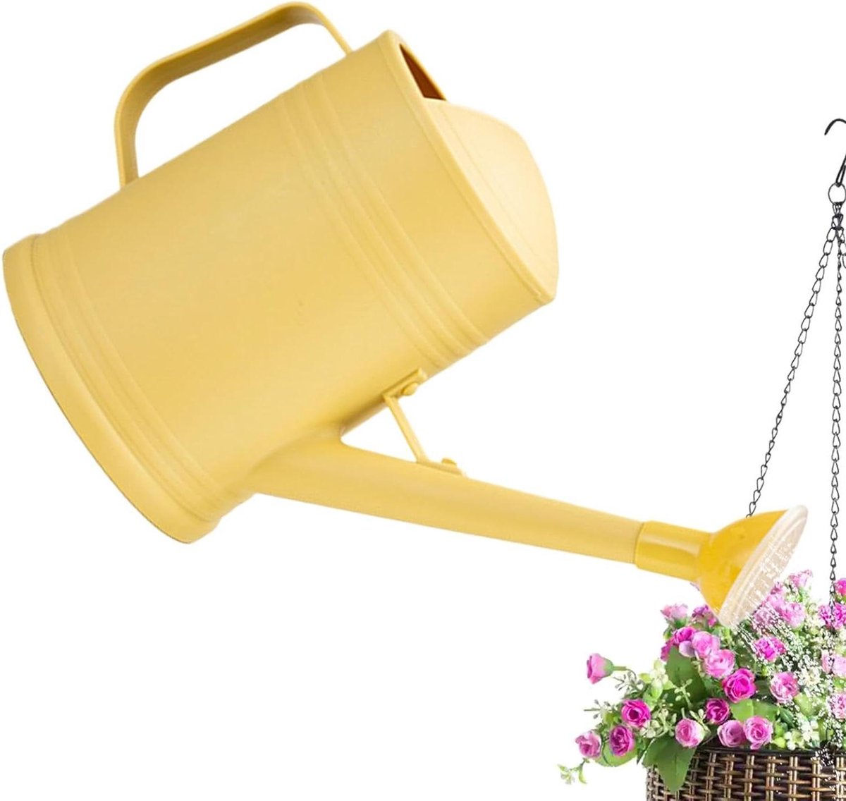 Gieter - Waterkruik Planten - Planten Water Geven - Verstelbare Sproeikop - 2 Liter - Geel