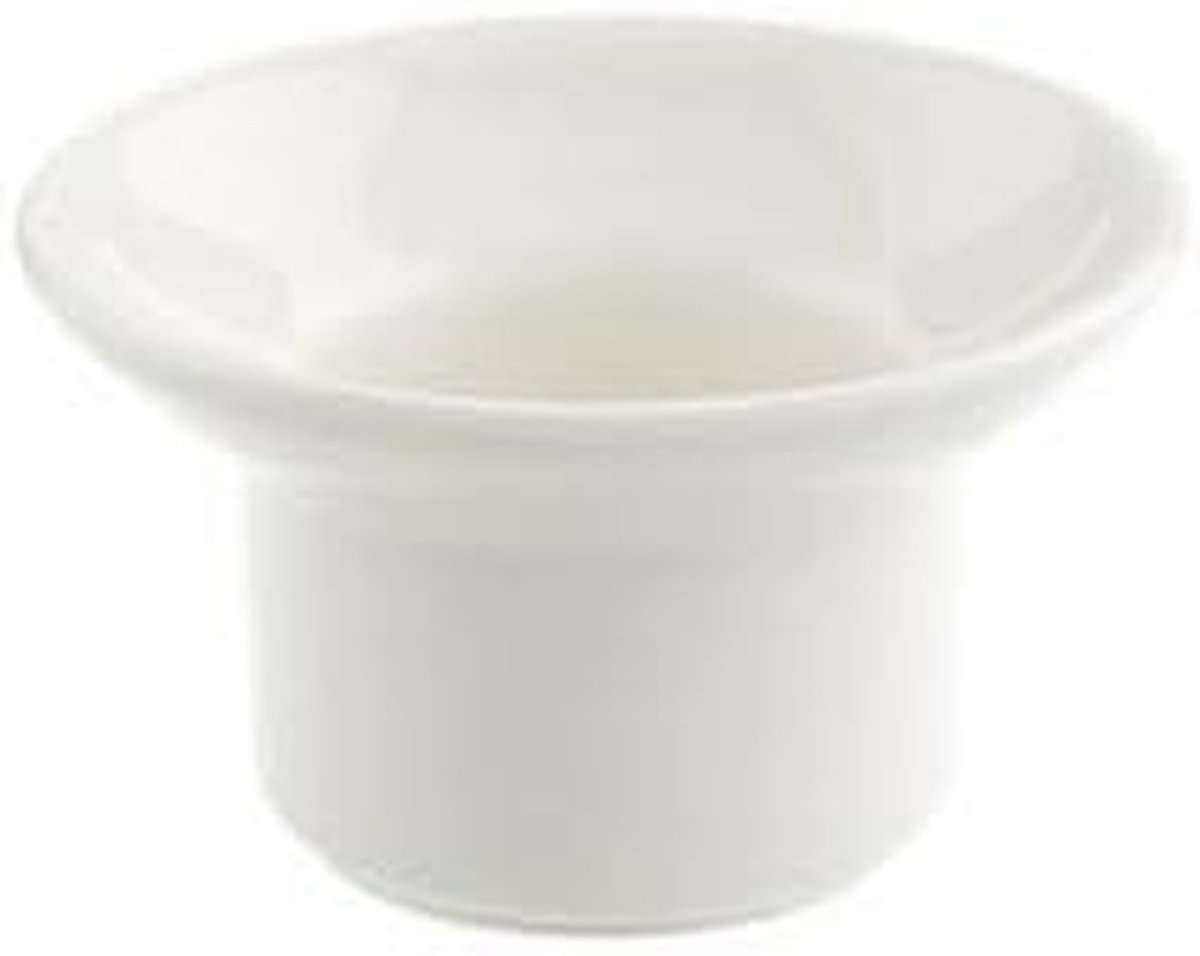 Eierdopjes Set - Ontbijt Glaasjes - Eieren Serveren - Zes Stuks - 7 x 7 x 42 cm - Wit