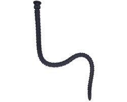 Gangbangster - Big Dick Sneek - Anaal Dildo - 90 x 3.5 cm - Zwart