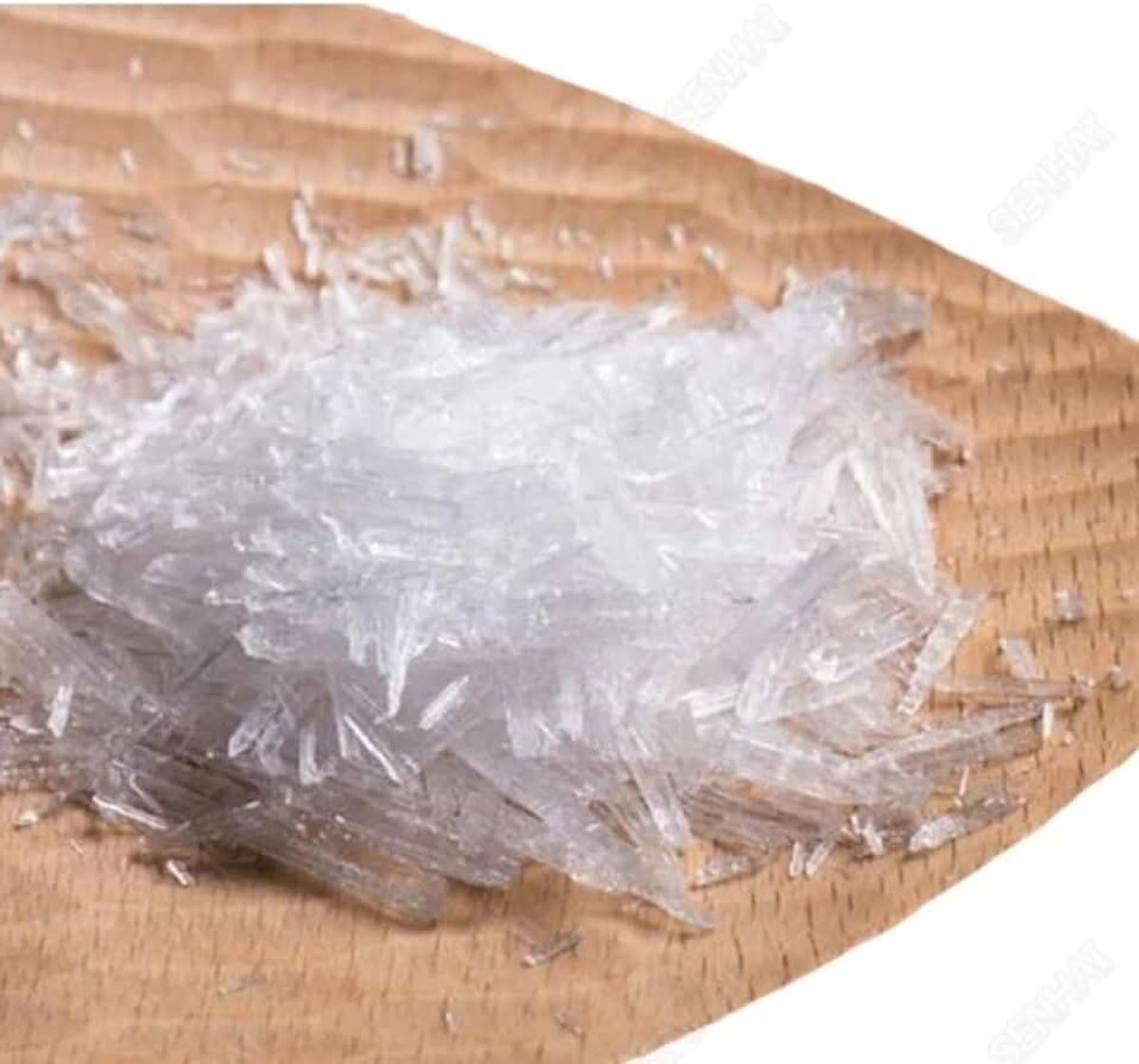Menthol van kristallen - 50 g - 100% zuiver - verpakt in een hersluitbare zak met ritssluiting (50 gram)