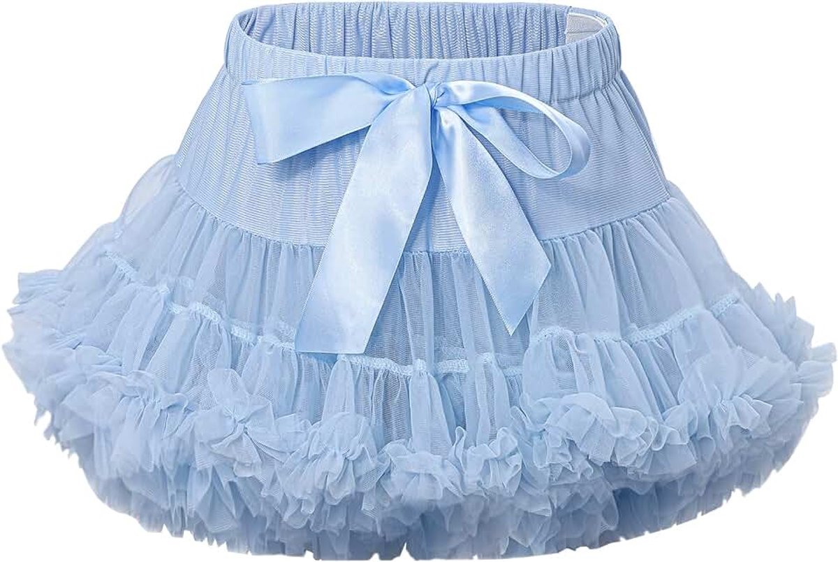 Meisjes Tutu Rok Peuter Ruffle Gelaagde Tule Rok Prinses Tutu Rok Kinderen Feestelijke Dansbel Minirok (0-10 Jaar)