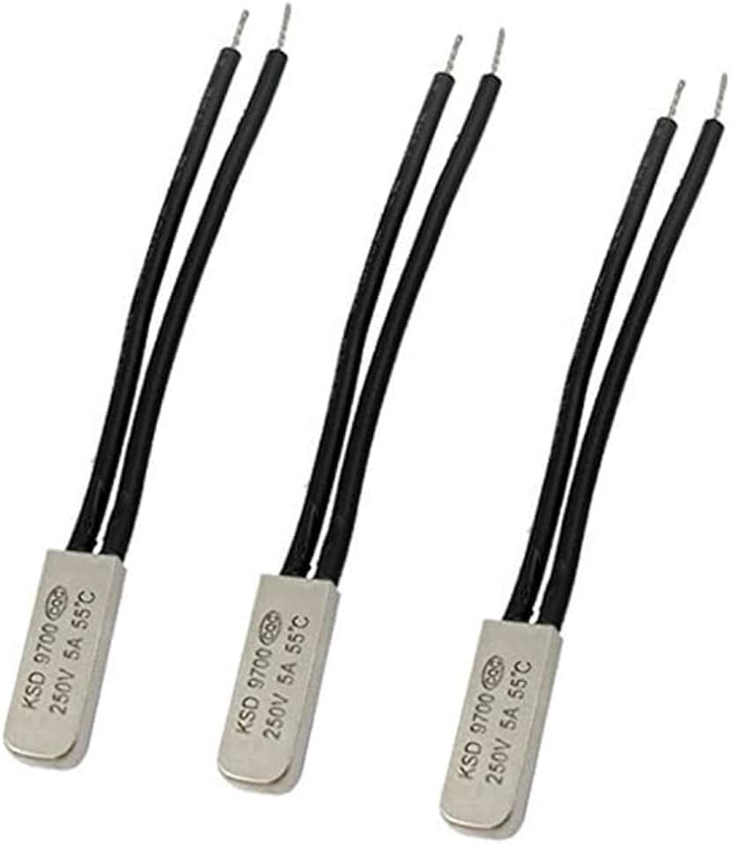 KSD9700 5A 250V 35 Degree Celsius (N.C.) Bimetal Thermostaat Temperatuur Control Switch, Normal Close, 40 graden.
