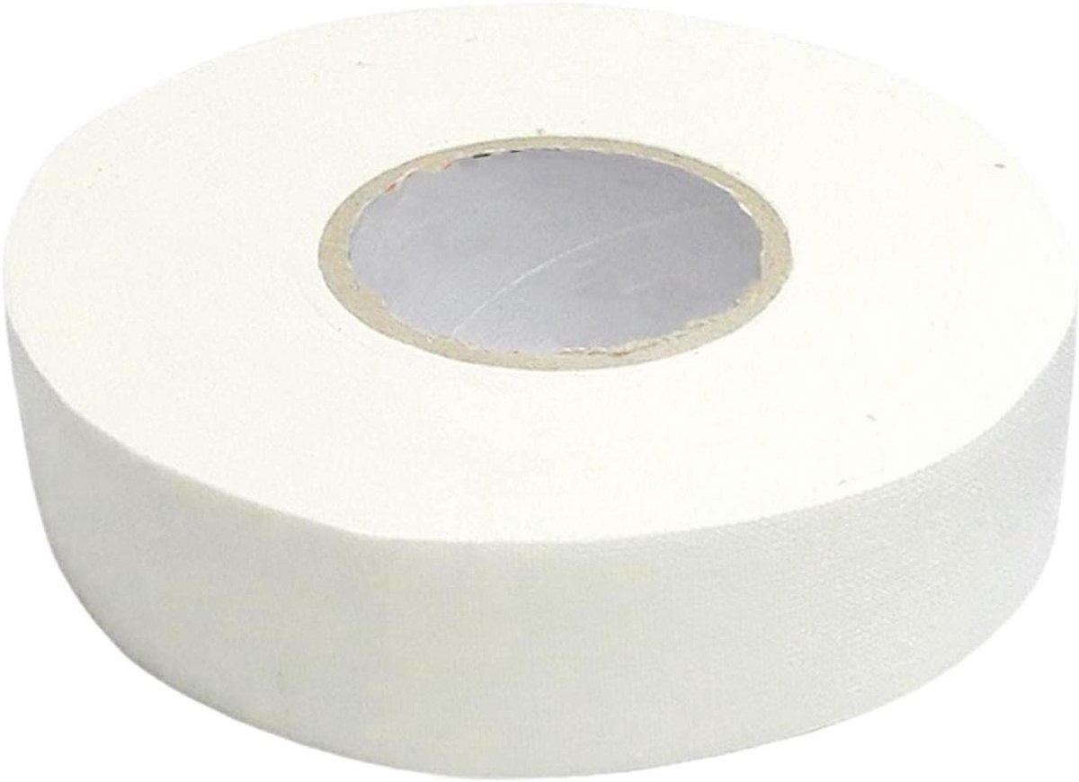 Hockey Tape - Racket Tape IJshockey - Verbeterde Grip - Waterdicht Antislip - 2500x2.5cm - Wit