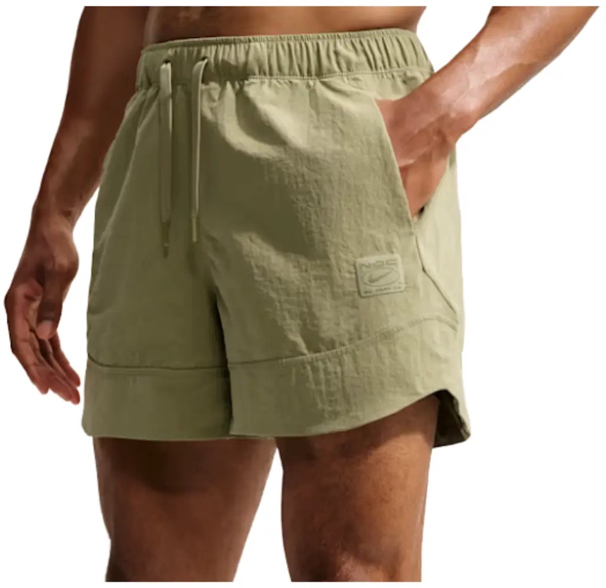 Nike m nk df nac woven short 5in in de kleur . Groen