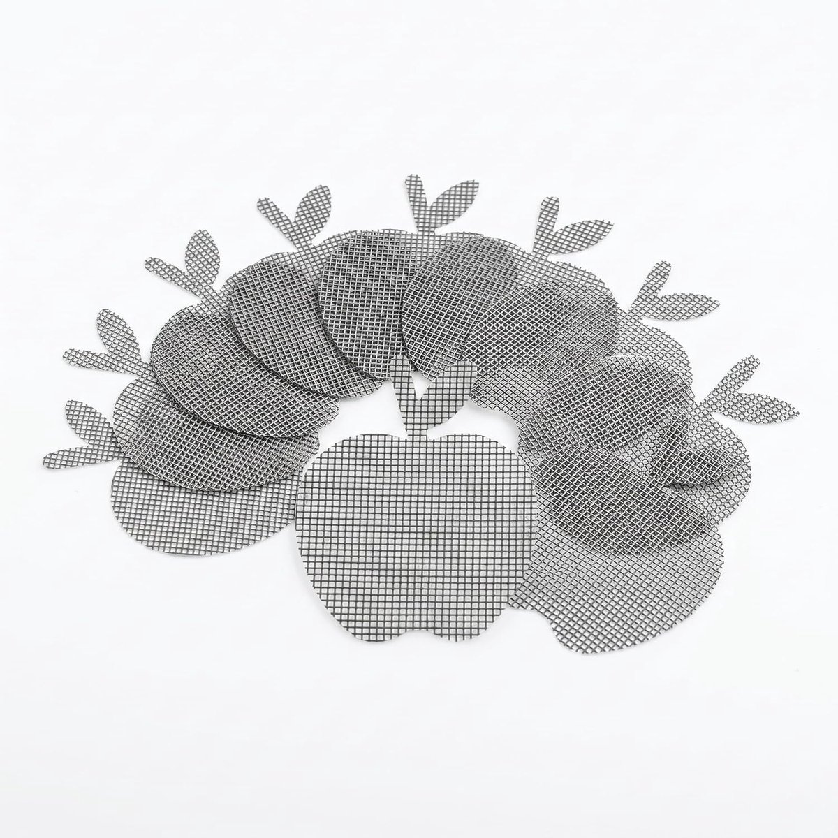Hor Reparatie Tape - Muggennet Reparatie Tape - Raamhor Tape - Horrengaas Tools - Zelfklevend - Repareer Vliegenhor - Horrengaas Pleisters - Raamhorrengaas Reparatieset - 10 Vellen - hor reparatie tape grijs - 9*7CM